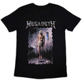 Black - Front - Megadeth Unisex Adult Countdown Back Print T-Shirt