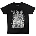 Black - Front - Gorillaz Unisex Adult George Spray T-Shirt