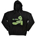 Black - Front - Korn Unisex Adult Issues Track List Hoodie