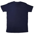 Navy Blue - Back - Oasis Unisex Adult Definitely Maybe Text Logo T-Shirt