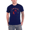 Navy Blue - Front - Eminem Unisex Adult Detroit Portrait T-Shirt