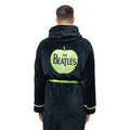 Black - Back - The Beatles Unisex Adult Apple Dressing Gown