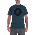 Denim Blue - Side - Oasis Unisex Adult Live Forever Single T-Shirt