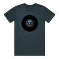 Denim Blue - Front - Oasis Unisex Adult Live Forever Single T-Shirt