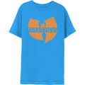 Blue - Front - Wu-Tang Clan Unisex Adult Logo T-Shirt