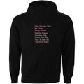 Black - Back - BlackPink Unisex Adult The Album Tracklist Hoodie