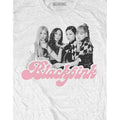 White - Side - BlackPink Unisex Adult Photograph Cotton T-Shirt