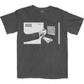 Charcoal Grey - Front - Muse Unisex Adult Shifting Cotton T-Shirt