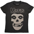 Brindle - Front - Misfits Unisex Adult Logo & Fiend Cotton T-Shirt