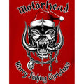 Red - Side - Motorhead Unisex Adult Christmas 2017 Back Print Cotton T-Shirt