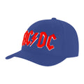 Mid Blue - Front - AC-DC Unisex Adult Logo Baseball Cap