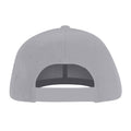 Grey - Back - AC-DC Unisex Adult Logo Baseball Cap