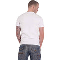 White - Back - Fleetwood Mac Unisex Adult Logo Cotton Hi-Build T-Shirt