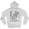 White - Back - Korn Unisex Adult Requiem Hoodie