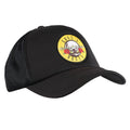 Black - Side - Guns N Roses Unisex Adult Circle Mesh Logo Baseball Cap