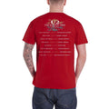 Red - Back - U2 Unisex Adult Joshua Tree Back Print T-Shirt