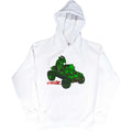 White - Front - Gorillaz Unisex Adult Jeep Hoodie