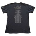 Black - Back - U2 Unisex Adult I+E Tour 2015 There Is A Light Cotton T-Shirt