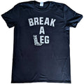 Black - Front - Foo Fighters Unisex Adult Break A Leg T-Shirt