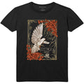 Black - Front - Fleetwood Mac Unisex Adult Dove Cotton T-Shirt