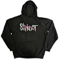 Black - Front - Slipknot Unisex Adult Eye Logo Hoodie