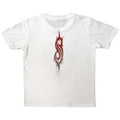 White - Back - Slipknot Childrens-Kids Infected Goat Cotton T-Shirt