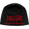 Black - Front - Deicide Unisex Adult Overtures Of Blasphemy Beanie