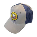 Grey-Navy Blue - Front - Guns N Roses Unisex Adult Two Tone Logo Baseball Cap