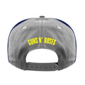 Grey-Navy Blue - Back - Guns N Roses Unisex Adult Two Tone Logo Baseball Cap