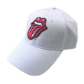 White - Front - The Rolling Stones Unisex Adult Logo Baseball Cap