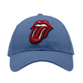 Denim Blue - Back - The Rolling Stones Unisex Adult Logo Baseball Cap