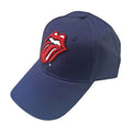 Navy Blue - Front - The Rolling Stones Unisex Adult Logo Baseball Cap