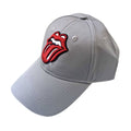 Grey - Front - The Rolling Stones Unisex Adult Logo Baseball Cap