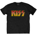 Black - Front - Kiss Unisex Adult Classic Logo T-Shirt