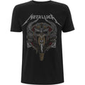 Black - Front - Metallica Unisex Adult Viking T-Shirt