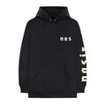 Black-White - Front - Nas Unisex Adult Symbols Hoodie