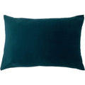 Teal - Front - Furn Velvet Cushion Cover