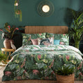 Jade Green - Side - Furn Amazonia Rainforest Duvet Cover Set