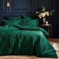 Emerald Green - Back - Paoletti Palmeria Contemporary Oxford Pillowcase