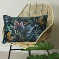 Leaf Green - Back - Evans Lichfield Zinara Cushion Cover