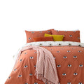 Pink Clay - Back - Furn Theia Eye Duvet Cover Set