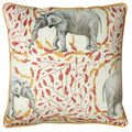 Gold - Front - Paoletti Samui Elephant Cushion Cover