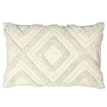 Ecru - Front - Furn Orson Tufted Cushion Cover