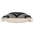 Black - Side - Furn Kalai Tufted Tassel Cushion