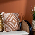 Cinnamon - Pack Shot - Furn Kalai Tufted Tassel Cushion