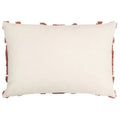 Brick Red - Back - Furn Lamar Diamond Cushion Cover