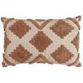 Cinnamon - Front - Furn Lamar Diamond Cushion Cover