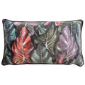 Aubergine - Front - Wylder Mogori Leaf Cushion Cover