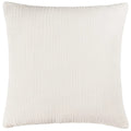 White - Front - Yard Lark Cotton Crinkled Cushion Cover