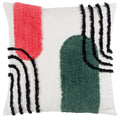 Pink-Jade - Front - Heya Home Elmer Tufted Cushion Cover